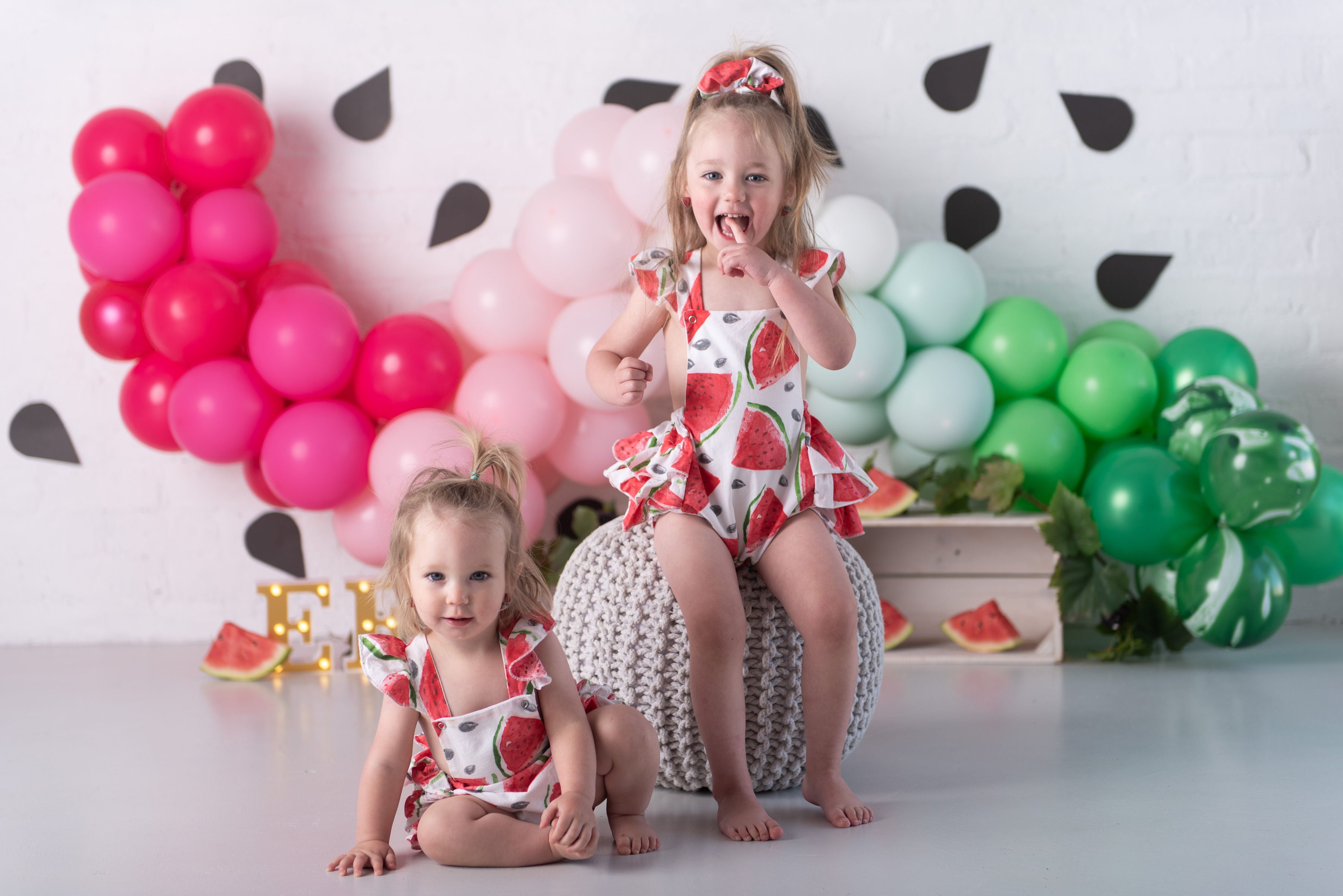 Mini Moods Watermelon Romper